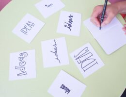 Brainstorming for writing