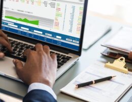 Man fighting accounting ninjas with his impressive forensic accounting skills