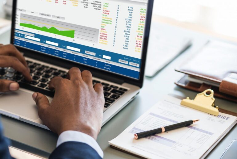 Man fighting accounting ninjas with his impressive forensic accounting skills