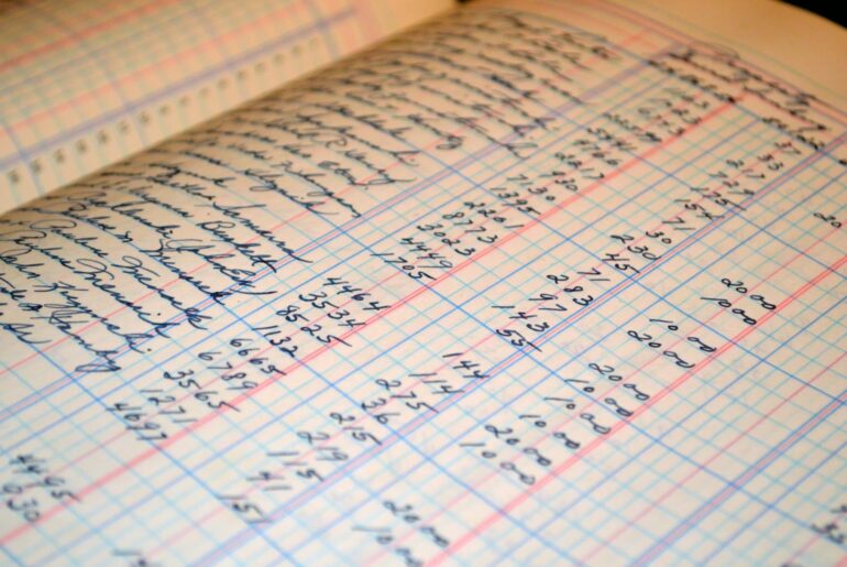 Accounting balance sheet