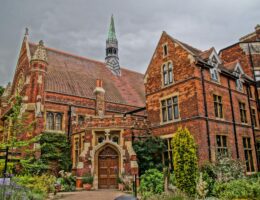 Cool looking mini-Hogwarts type university