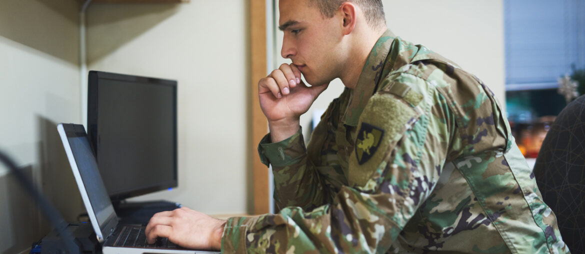 military college student taking dsst exam