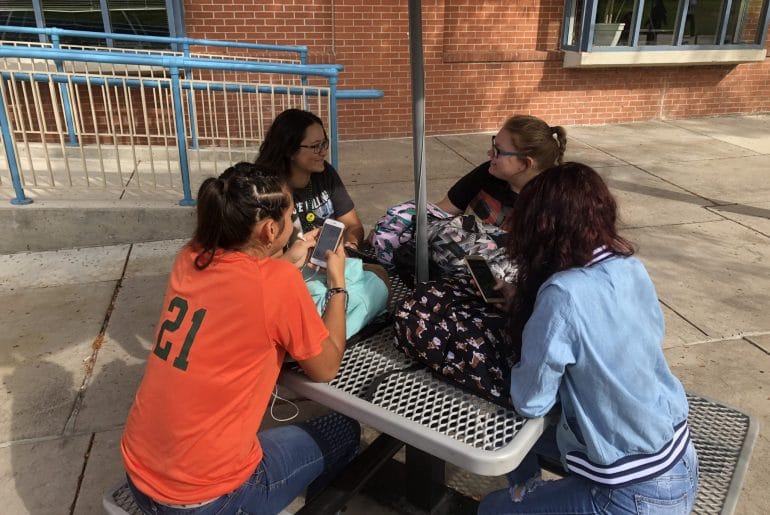 College students at the University of Colorado. Photo by Taylor Sienkiewicz.