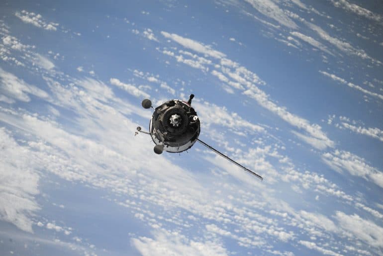 Space satellite.