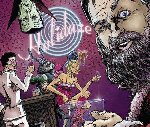 Comic Book Cover from Creator Dave Dellecese's series Holidaze