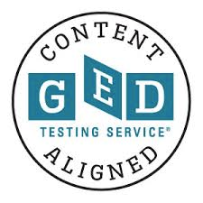 GED Testing Service Content Aligned Seal