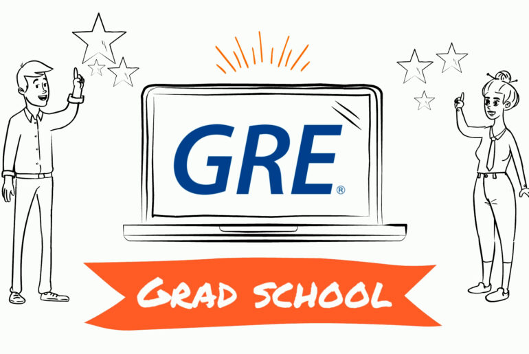 GRE video still of title page
