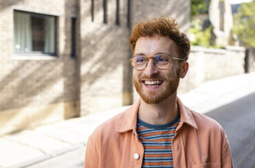 A young man spending the day prepping for the GED