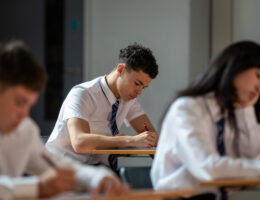 Student taking the HSPT or TACHS after using private high school practice tests to prep.