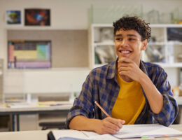 Student in high school classes considering AP vs CLEP prep courses.