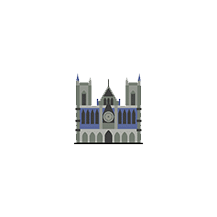 notre dame cathedral icon
