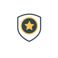 badge icon star